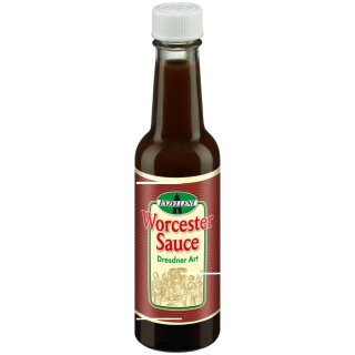 Exzellent Worcestersauce Dresdner Art 3er Pack (3x140ml Flasche)