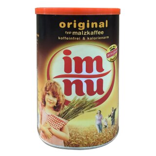Im Nu original Malzkaffee, koffeinfrei  und kalorienarm 6er Pack (6x200g Dose)