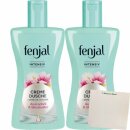 Fenjal Creme Dusche Intensiv, Avocadoöl & Sheabutter 2er Pack (2x200ml Flasche) + usy Block