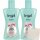 Fenjal Creme Dusche Intensiv, Avocadoöl & Sheabutter 2er Pack (2x200ml Flasche) + usy Block