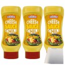 Homann Chili Cheese Sauce 3er Pack (3x430ml Flasche) +...