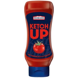 Homann Tomatenketchup Sauce 3er Pack (3x430ml Flasche) + usy Block