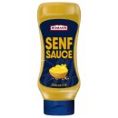Homann Senf Sauce 3er Pack (3x430ml Flasche) + usy Block