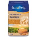 Sweet Family Brauner Roh-Rohrzucker 5er Pack (5x1Kg Packung)