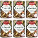 Dreistern Schmorkohl 6er Pack (6x400g Dose) + usy Block