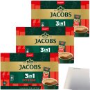Jacobs 3in1 Löslicher Kaffee-Sticks Intense 30er (3x111g Packung) + usy Block