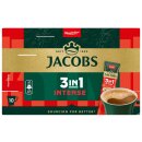 Jacobs 3in1 Löslicher Kaffee-Sticks Intense 30er (3x111g Packung) + usy Block