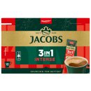 Jacobs 3in1 Löslicher Kaffee-Sticks Intense 30er (3x111g Packung) + usy Block