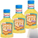 Bautzner Sandwich Sauce 3er Pack (3x300ml Flasche) + usy...