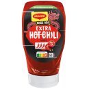 Maggi Magic Asia Chili Sauce extra Hot 3er Pack (3x300ml Squeezeflasche) + usy Block
