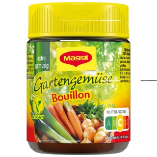 Maggi Gartengemüse Bouillon 35 l (5x130g Glas)