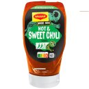Maggi Magic Asia Hot & Sweet Chili Sauce 3er Pack (3x300ml Squeezeflasche) + usy Block