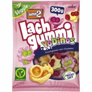 nimm2 Lachgummi YoDinos (300g Packung)