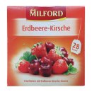 Milford Früchtetee Erdbeere Kirsche (28 Teebeutel)