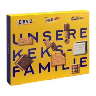 Bahlsen Unsere Keksfamilie mit 7 knusprigen Kekssorten mit Schokolade (1x280g Packung)