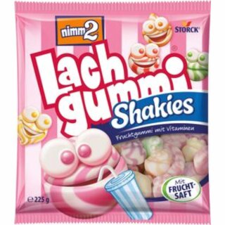 nimm 2 Lachgummi Shakies (225g Packung)