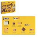 Bahlsen Unsere Keksfamilie mit 7 knusprigen Kekssorten mit Schokolade 6er Pack (6x280g Packung) + usy Block