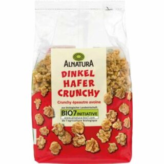 Alnatura  Dinkel Hafer Crunchy (375g Beutel)