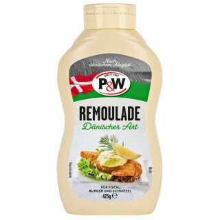 P&W Original Dänische Remoulade 7er Pack (7x425ml Flasche)