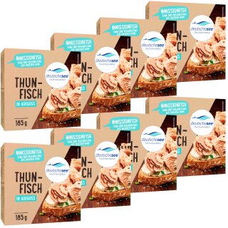 Deutsche See Thunfischin Aufguss VPE (8X185g Packung)