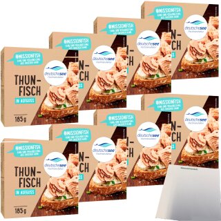 Deutsche See Thunfischin Aufguss VPE (8X185g Packung) + usy Block