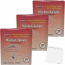 Braeco Anti-Mücken Spirale 3er Pack (30Stk + 6...