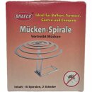 Braeco Anti-Mücken Spirale 3er Pack (30Stk + 6...