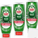 Fairy Max Power Original 3er Pack (3x545ml Flasche) + usy...