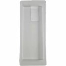 Ordnungssystem Aufbewahrung 38x15x5cm transparent 3er Pack + usy Block