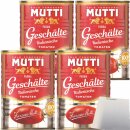 Mutti Pelati Schältomaten in Sauce 4er Pack (4x400g...