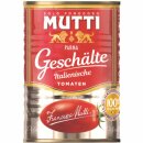 Mutti Pelati Schältomaten in Sauce 4er Pack (4x400g...