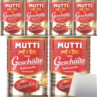 Mutti Pelati Schältomaten in Sauce VPE (6x400g Dose) + usy Block
