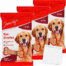 Jeden Tag Hundesnack 20 Kaustreifen Rind 3er Pack (3x200g...