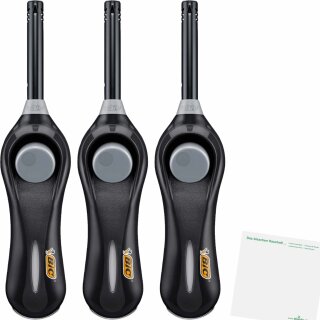 Bic Feuerzeug Mehrzweck, keine Farbwahl 3er Pack (3 Stück) + usy Block