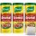 Knor Aromat für Fleisch 3er Pack (3x90g Streuer) + usy Block