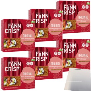 Finn Crisp Original 6er Pack (6x200g Packung) + usy Block