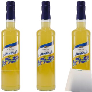 Di Alfino Limoncello 26% Vol. 3er Pack (3x0,5L Flasche) + usy Block