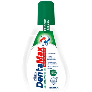 Elkos DentaMax Fresh Intensivpflege Mundwasser Mint Fresh (125ml Flasche)