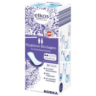 Elkos Hygiene Einlagen ultra mini plus (24 Stück)