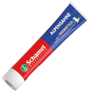 Schamel Meerrettich Alpensahne (190g Tube)