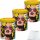 duplo Design Dose mit 24 Riegeln Motiv: Pop Art Diva 3er Pack (3x436,8g Dose) + usy Block