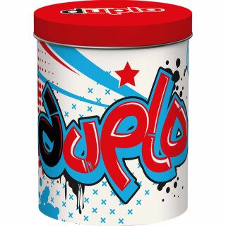 Ferrero duplo Design Dose mit 24 Riegeln Motiv: Street Style (436,8g Dose)