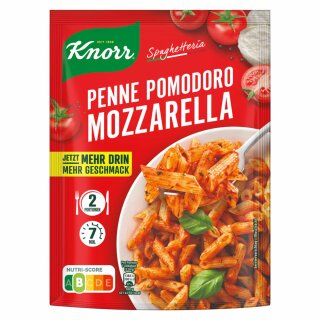 Knorr Penne Pomodoro Mozzarella (181g Packung)