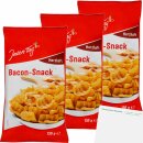 Jeden Tag Bacon Snack 3er Pack (3x130g Packung) + usy Block