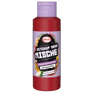 Hela Ketchup Mayo Mische Knoblauch VPE (6x300ml Flasche)
