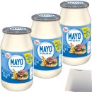 Miracel Whip Mayo Original 3er Pack (3x242ml Glas) + usy...