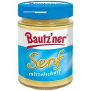 Bautz´ner Senf mittelscharf 3er Pack (3x250ml Glas)...