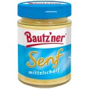 Bautz´ner Senf mittelscharf 3er Pack (3x250ml Glas) + usy Block