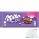 Milka Bunte Kakaolinsen (100g Tafel) + usy Block