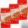 Jeden Tag Erdnüsse im Teigmantel Paprika 3er Pack (3x200g Packung) + usy Block